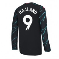 Manchester City Erling Haaland #9 Replica Third Shirt 2023-24 Long Sleeve